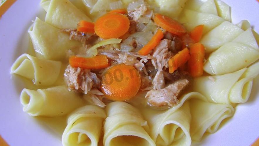 Рецепт бешбармака в мультиварке