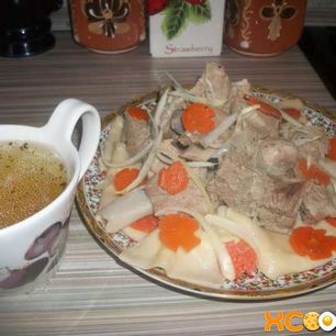 Рецепт Казахского бешбармака
