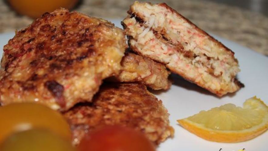 Рецепт биточков из крабовых палочек