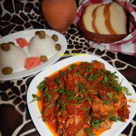 Рецепт Чахохбили из курицы по-батумски