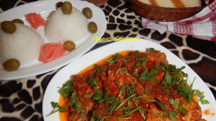 Рецепт чахохбили из курицы по-батумски