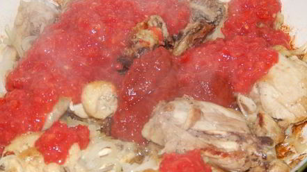 Рецепт чахохбили из курицы по-батумски