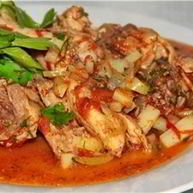 Рецепт Чахохбили из курицы с картошкой