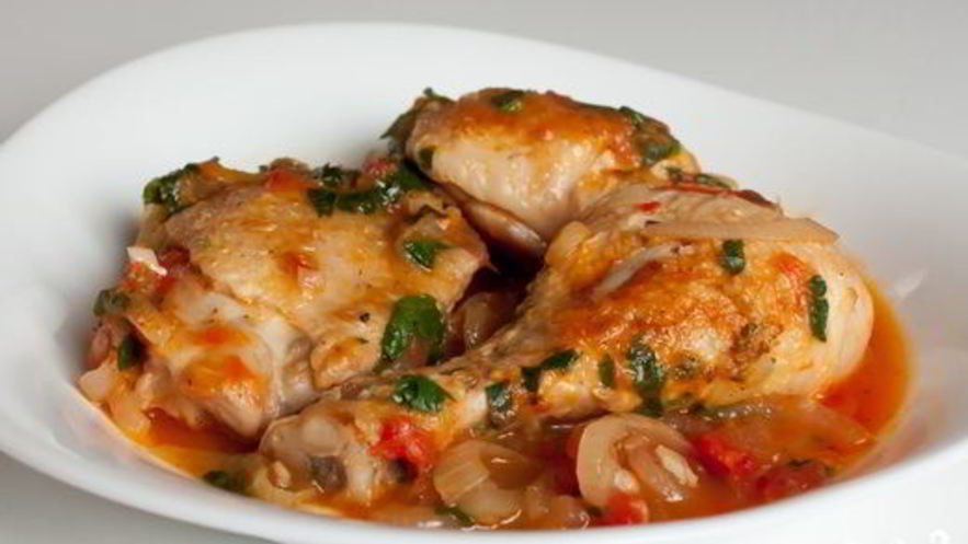 Рецепт чахохбили из курицы с помидорами