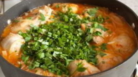 Рецепт чахохбили из курицы с помидорами