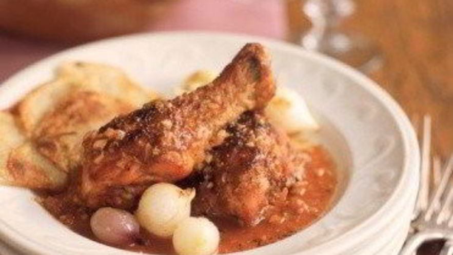 Рецепт чахохбили с белым вином