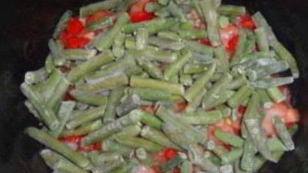 Рецепт чахохбили с фасолью