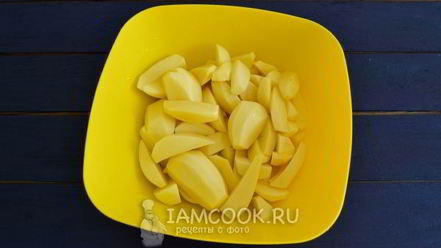 Рецепт чахохбили с картошкой в духовке