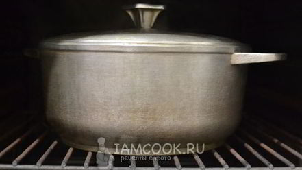 Рецепт чахохбили с картошкой в духовке