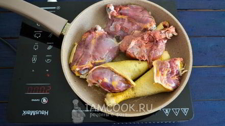 Рецепт чахохбили с картошкой в духовке