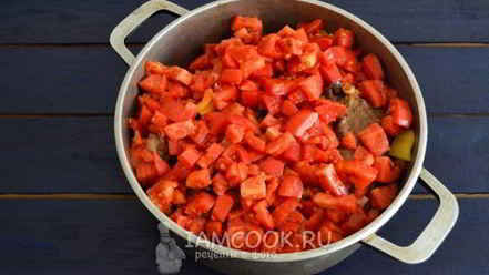 Рецепт чахохбили с картошкой в духовке