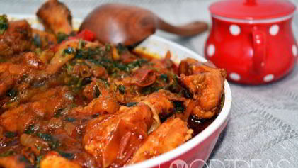 Рецепт Чахохбили с картошкой