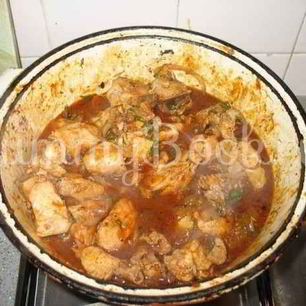 Рецепт Чахохбили с куриной грудки