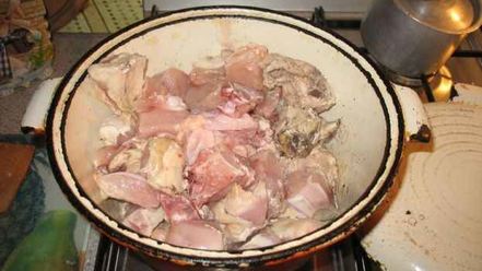 Рецепт чахохбили с куриной грудки