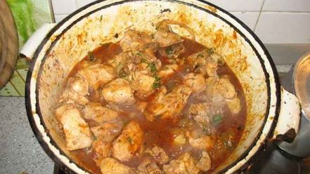 Рецепт чахохбили с куриной грудки