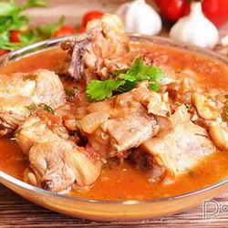 Рецепт Чахохбили с орехами и вином