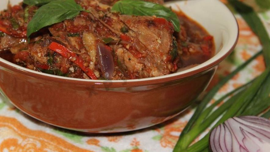 Рецепт чахохбили с помидорами