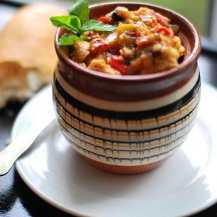 Рецепт Чахохбили с шампиньонами