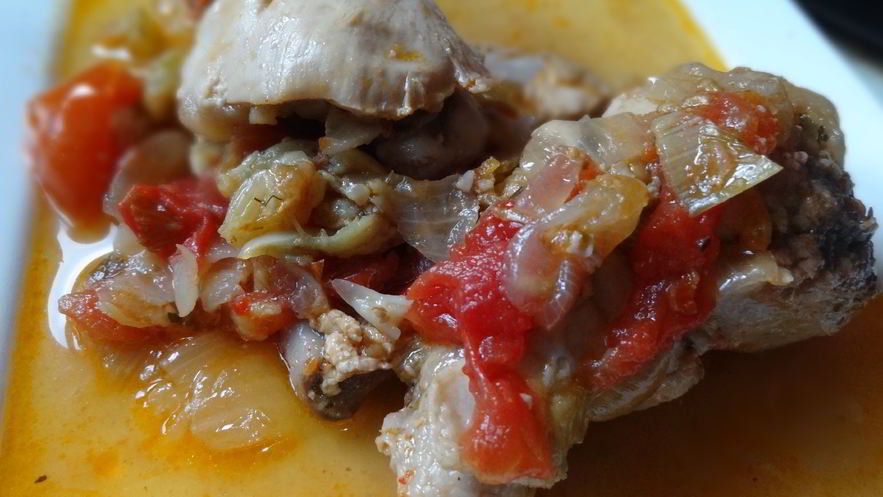 Рецепт чахохбили со сливами