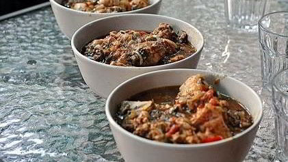 Рецепт Чахохбили в казане