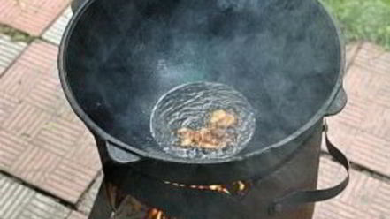 Рецепт чахохбили в казане