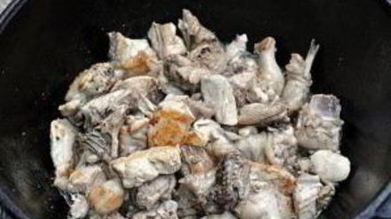 Рецепт чахохбили в казане