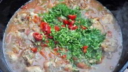 Рецепт чахохбили в казане