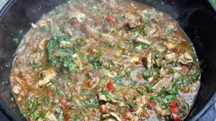 Рецепт чахохбили в казане