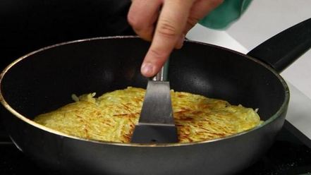 Рецепт драника с грибным соусом