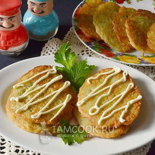 Рецепт Драников без муки