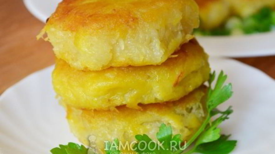 Рецепт драников без яиц