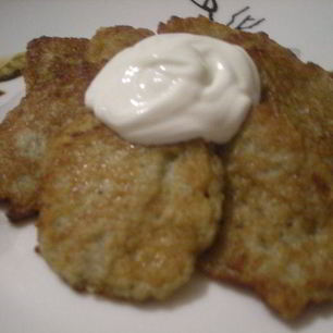 Рецепт Драников домашних с опятами