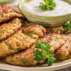 Рецепт Драников из кабачков и картофеля