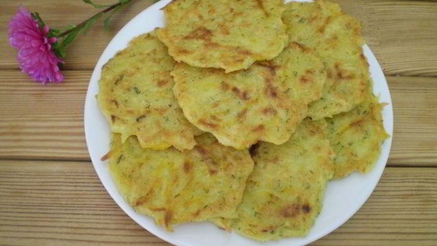 Рецепт драников из тыквы