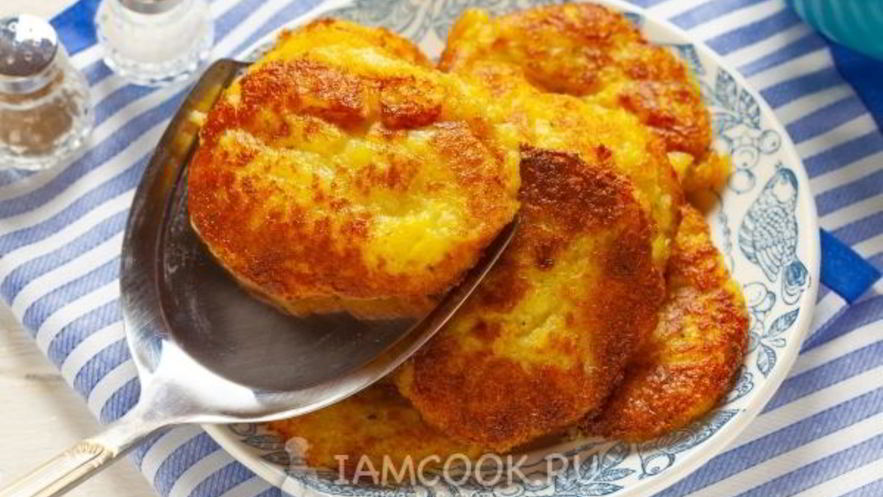 Рецепт драников из вареной картошки
