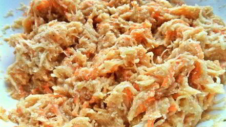 Рецепт драников морковно-картофельные с килечкой