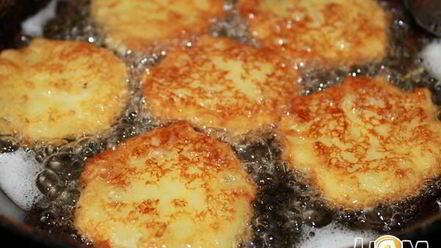 Рецепт драников с чесноком