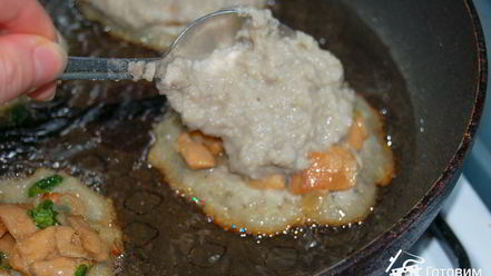 Рецепт драников с грибами и грибным соусом