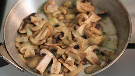 Рецепт драников с грибами