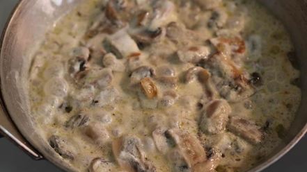 Рецепт драников с грибами