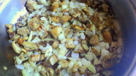 Рецепт драников с грибным соусом