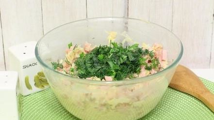 Рецепт драников с колбаской и зеленью