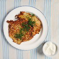 Рецепт Драников с квашеной капустой