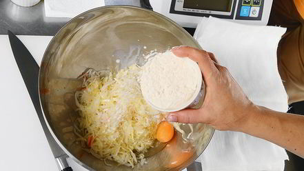 Рецепт драников с квашеной капустой