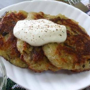 Рецепт Драников с морской капустой