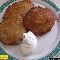 Рецепт Драников с мясным фаршем