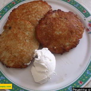 Рецепт Драников с мясным фаршем