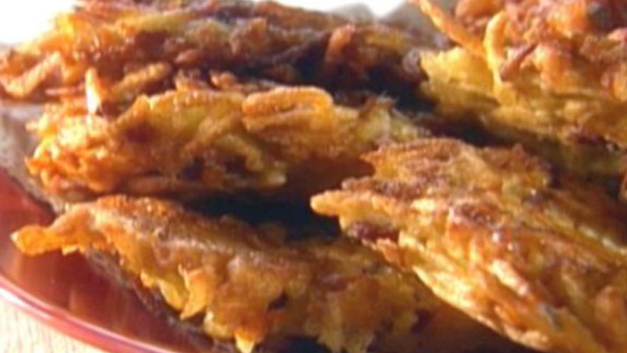 Рецепт драников с сосисками