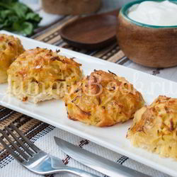 Рецепт Драников с сыром в духовке