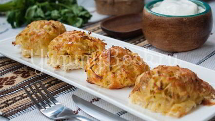 Рецепт драников с сыром в духовке